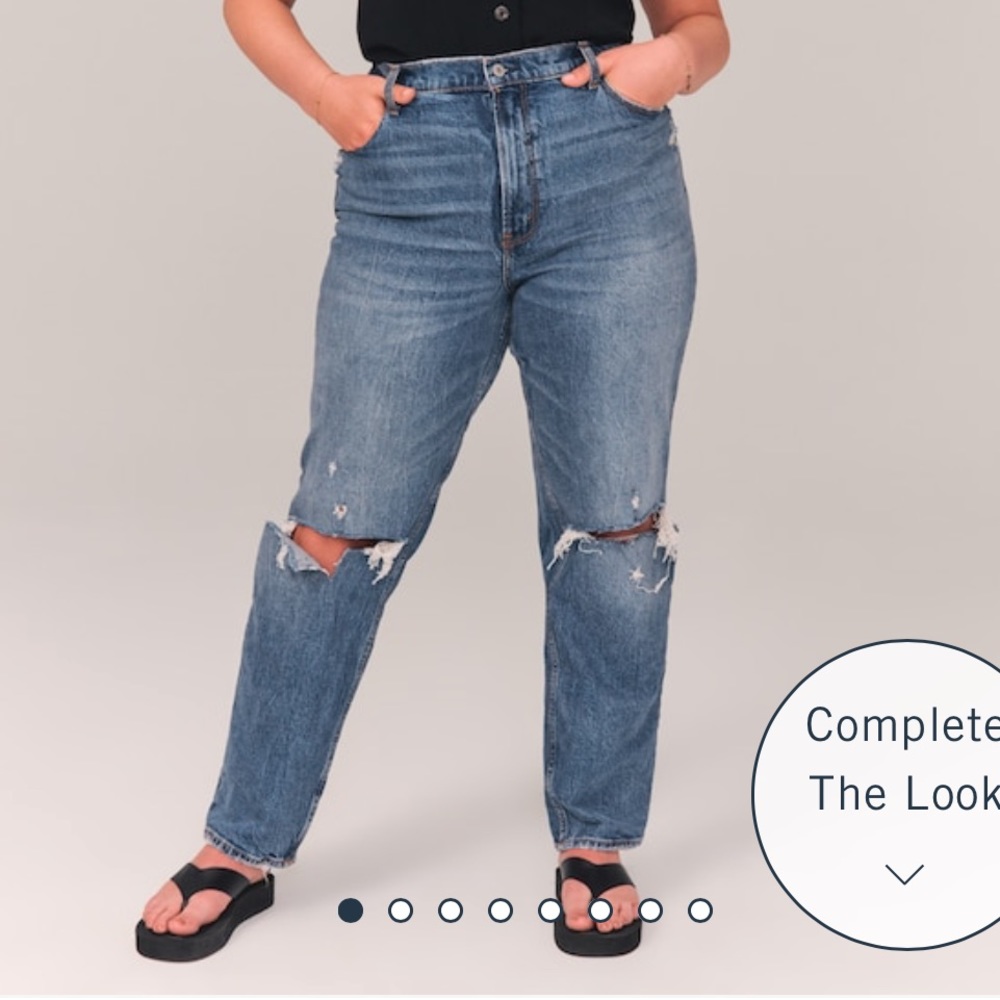 Abercrombie and Fitch 90’s Straight Jeans